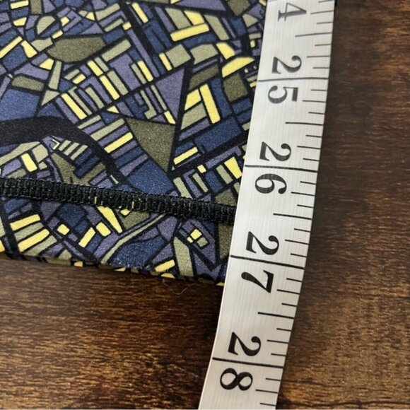 SWEATY BETTY Leggings/Pants size XS Power Full Length Map Print Women’s Workout - Picture 11 of 12